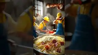 Tiny Workers Make Delicious Italian Food | Mini Kitchen Cooking Show