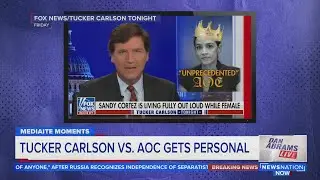 Mediaite Moment: Tucker Carlson v AOC gets personal | Dan Abrams Live