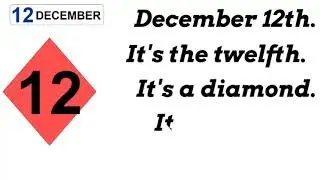 Calendar Numbers, Shapes, and Colours December EYE Online