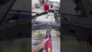 Cutting A Truck Frame In Half!