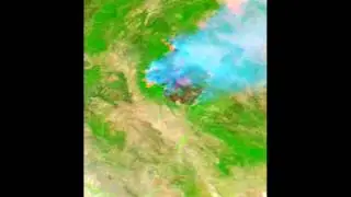 Time Lapse Video of Whitewater-Baldy Fire