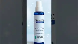 ✨ Bright Underarms & Smooth Skin | DERMDOC Glycolic Acid Spray 💙
