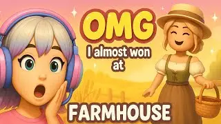 OMG Farmhouse Fashion Theme in Dress to Impress! 🌾💖 I got 3rd Place!