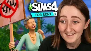 Playing The Sims 4: For Rent ALL DAY (Streamed 12/2/23)