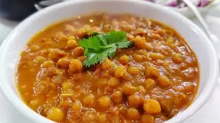 Samosa Chana Recipe &bull; Chana For Samosa Chaat Recipe &bull; How to Make Samosa Chana Chaat Recipe