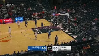 MEN'S BASKETBALL - Virginia vs. Hampton Highlights