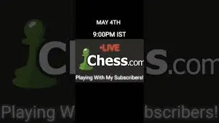 Playing Chess With My Subscribers! #shorts #live #chess