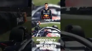 Max Verstappen's 🏎️ 🚀 RACE START | 2025 Mexico City Grand Prix with 2010-2014 Graphics #f1