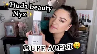 HUDA WATER JELLY PRIMER VS NYX JELLY PRIMER DUPE ALERT!!!!! |SIMPLEE GRACE 2020