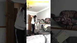Animal funny video Anaconda snake python chase by werewolf Scary PRANK TikTok 2024 comedy