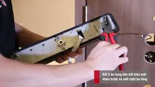 Hướng dẫn lắp đặt Hafele Smart Lock PP9000
