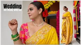 Get Ready for Wedding 2025 | Saree, Makeup Hacks, Hairstyle 