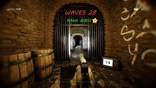 Bodycam || Zombie ~ Wave 28 ~ Rank #1851 || video uncut