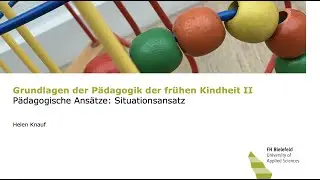 Pädagogische Ansätze: Situationsansatz