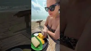 Dzień 6/odc.131 śniadanie na plaży na Koh Samui