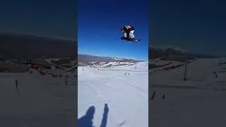 BEST SNOWPARK IN NEW ZEALAND‼️ #snowboarding #italia #newzealand