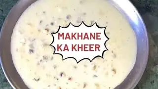 Makhane Ka Kheer #rasoi #kheer #cooking #youtube #viralvideo #video #khana #4th and Forever 65
