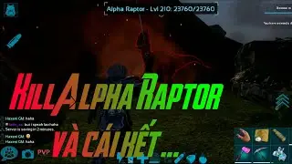 ArkOnline Riot-Brutal : Kill the Alpha Raptor ....