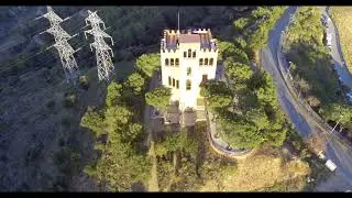 CASTILLO DE TORRE BARÓ(BARCELONA) 4K DRONE DJI PHANTOM 3 4K