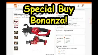 Новые акции BOGO Milwaukee в Home Depot