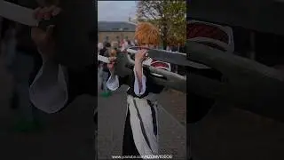 Raiden cosplayer as Ichigo from BLEACH #shorts