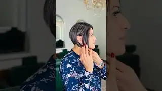 Sharp, Sleek & Stunning | Bob Haircut for Birthday | Women Haircut | Long Hair Cutting | #bobhaircut