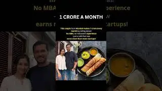 ₹1 Cr/Mo Dosa Empire! No MBA! 🥞 🍛 #BenneDosa #mumbaieats #dosa #successstory #startup