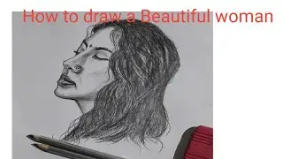 #How to draw a Beautiful woman#Nirmal Drawing Academy