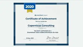 Copernicus Consulting is Tightly Embedded with SMARTSHEET in Asia Pacific!