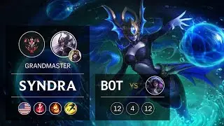 Syndra Bot vs Kai'Sa - NA Grandmaster Patch 9.5