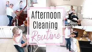 AFTERNOON POWER HOUR | CLEAN WITH ME | Amanda Sandefur