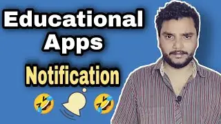 Educational Apps Notification 🤣 || Banking Masti ||