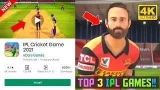 BOOM! NEW TOP 3 IPL GAMES 2021 | ANDROID & iOS | FULL HD GRAPHICS | BEST IPL GAMES | WCB IPL GAME |