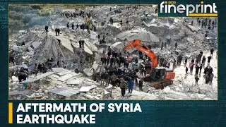 Syria: Death toll rises to 1,600 after devastating earthquake | WION Fineprint | Latest English News