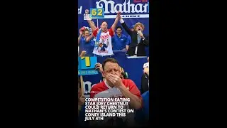 Competition eating star Joey Chestnut could return to Nathan's contest on Coney Island this July 4th
