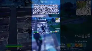 Lock on pistol. PC players best friend. #fortnite