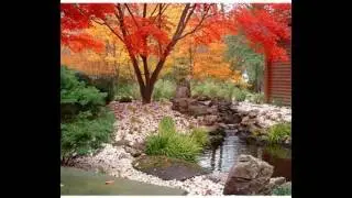 Belles id&eacute;es de design de jardin asiatique