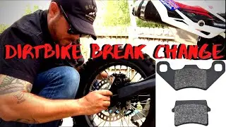 Установка заднего тормоза для мотоцикла-внедорожника на X-MOTO XB87 125 куб. см