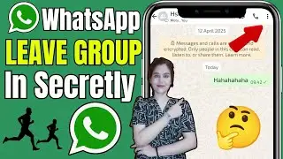 How to left WhatsApp Group Without Notifying Any Members | Exit Group Secretly 2025