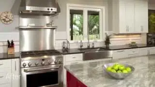 Before and After - Stunning Vienna Kitchen Remodel - Northern Virginia Remodeling