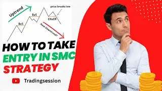 How To Take Entry In SMC Strategy 2026 | How To Draw Market Structure SMC 