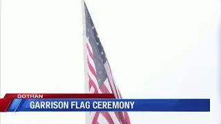 Garrison Flag Ceremony