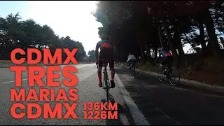 CMDX - TRES MARÍAS - CDMX / CICLISMO EN RUTA 136KM / 1226M⬆️ / #ESCUADRÓNPAJÁRA
