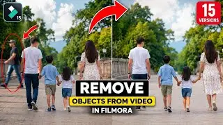 how to remove object from video in filmora