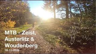 MTB - Routes Zeist, Austerlitz & Woudenberg (21-11-2022)