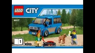 LEGO&reg; City Great Vehicles 60117 Фургон и дом на колёсах. Инструкция по сборке