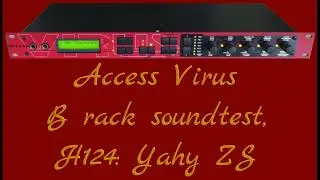 Access Virus B rack Soundtest. Part 4: Pad, Fx, Vocoder.