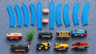 Building a TAKARA TOMY Plarail Thomas & Friends Train Track | Toy Train Setup 🚆