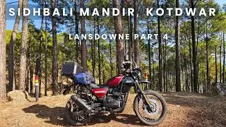 Final Ride to Sidhbali Mandir, Kotdwar | Yezdi Adventure | Sidhbali Dham| Lansdowne Series Part 4 |