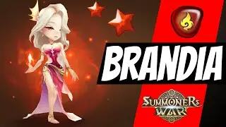 Brandia in G2. WHAT? Awesome Fire Polar Queen in Summoners War RTA